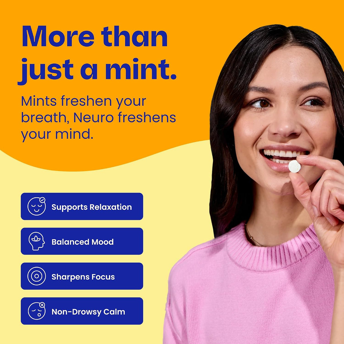 Neuro Calm & Clarity Mints (Honey Lemon)