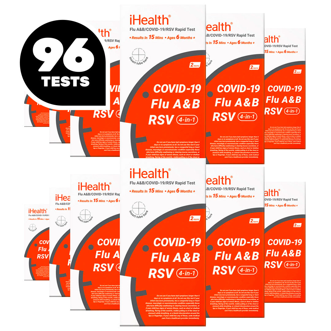 iHealth RSV/COVID-19/Flu A&B 4-in-1 Rapid Test