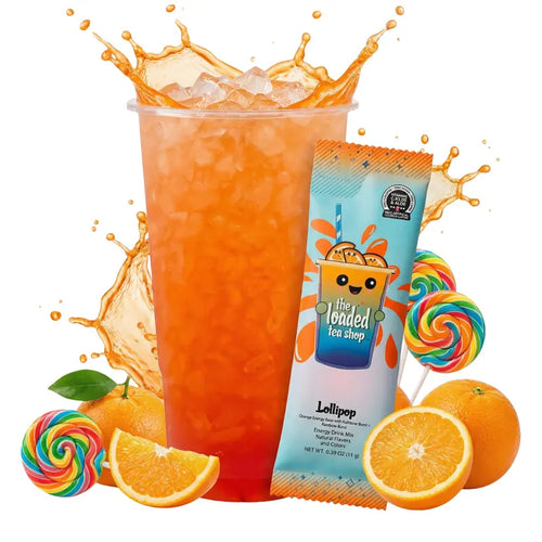 The Loaded Tea Shop Functional Energy Tea Packs (Lollipop)