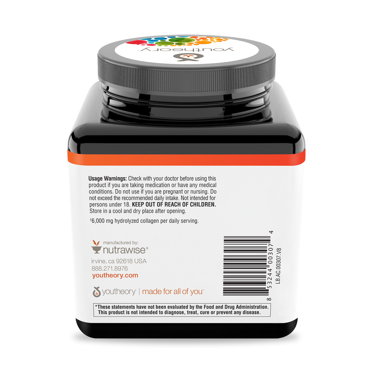 Youtheory® Advanced Collagen - 6,000 mg Collagen - for Hair, Skin & Nails