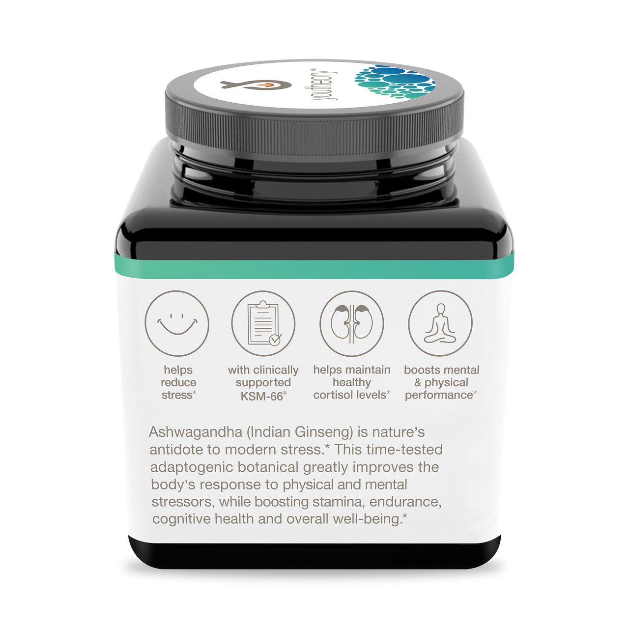 Youtheory® Ashwagandha - 1,000 mg - Stress Support Supplement