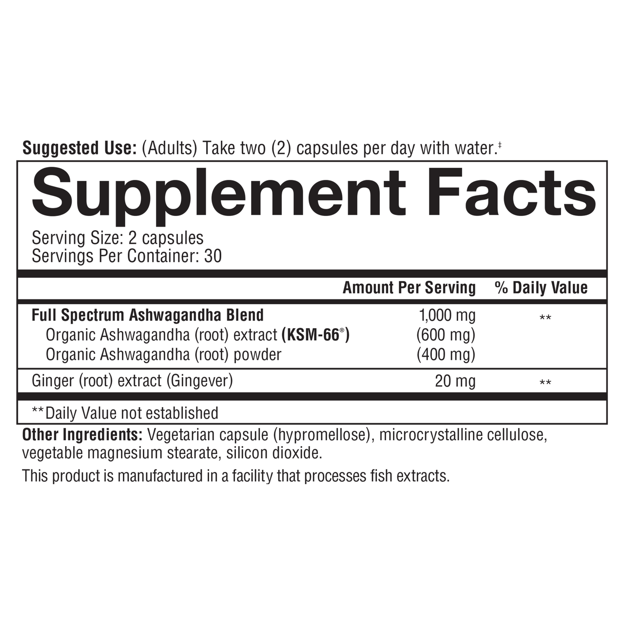 Youtheory® Ashwagandha - 1,000 mg - Stress Support Supplement