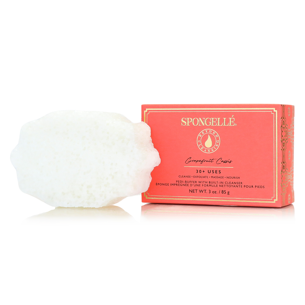 Spongellé® Pedi Buffer - Grapefruit Cassis (30+ Washes)