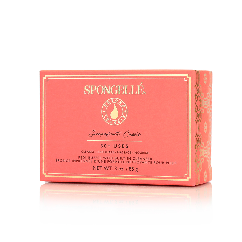 Spongellé® Pedi Buffer - Grapefruit Cassis (30+ Washes)