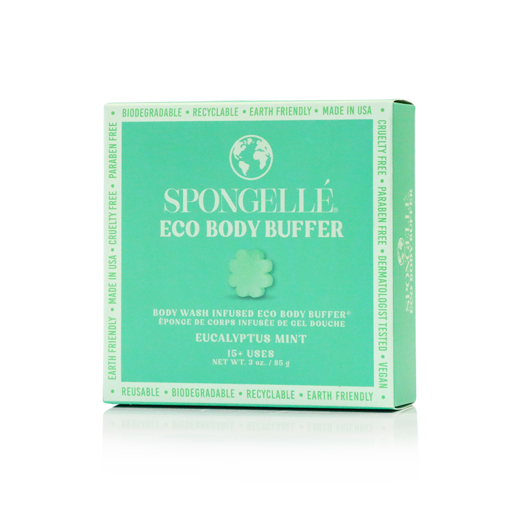 Spongellé® Eco Body Buffer - Eucalyptus Mint (15+ Washes)