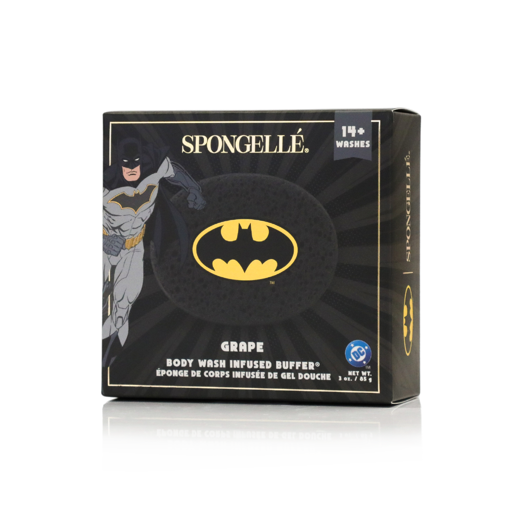Spongellé® Batman™ Grape Body Buffer | DC Super Hero