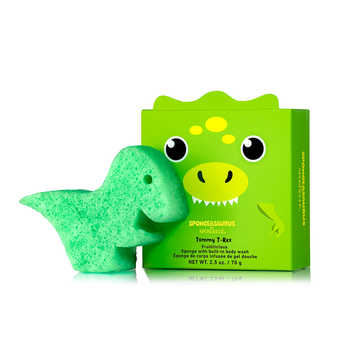 Spongellé® Body Wash Infused Spongeasaurus Dinosaur Buffer - Tommy T-Rex (Fruitilicious)