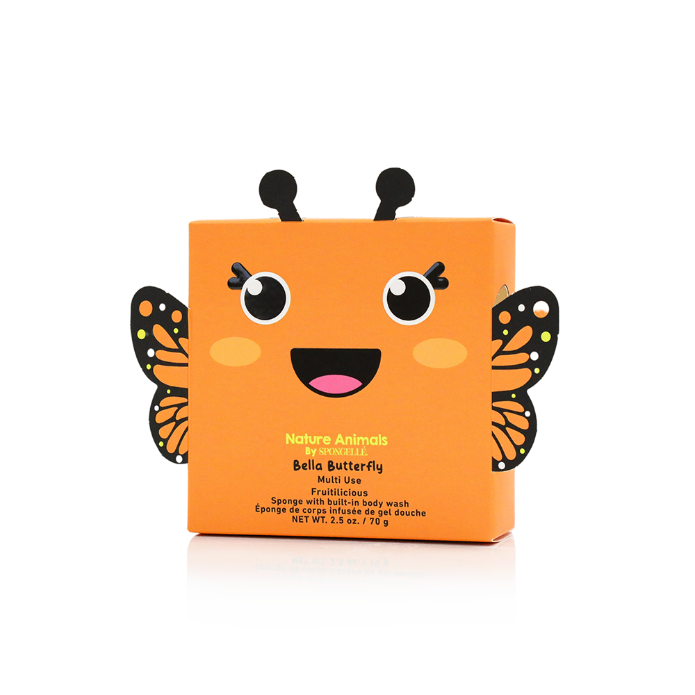 Spongellé® Body Wash Infused Nature Animals Buffer - Bella Butterfly (Fruitilicious)