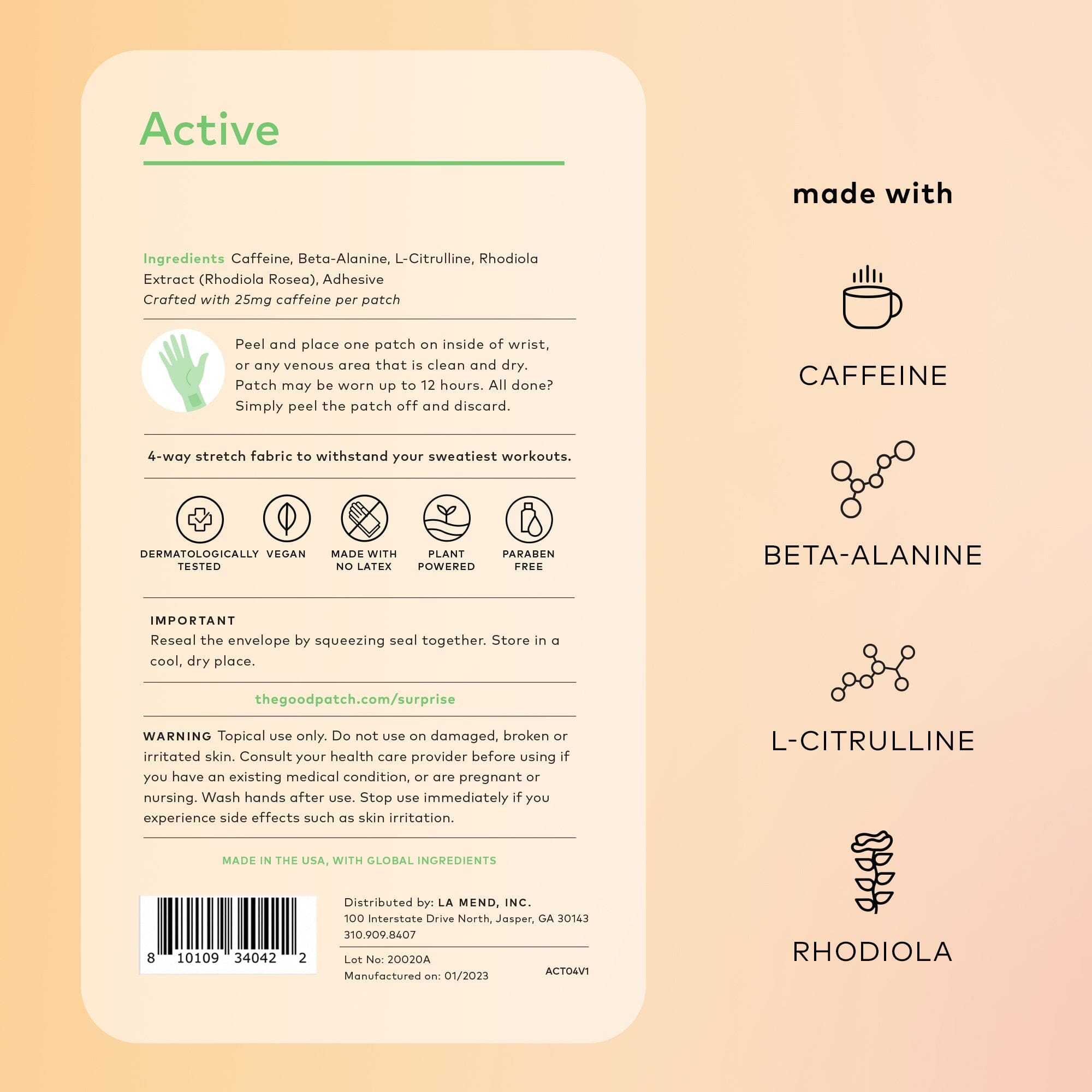 The Good Patch Active Patch