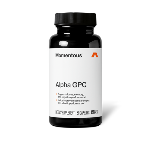 Momentous Alpha GPC 300 mg with AlphaSize®, Cognitive Support | 60 Capsules