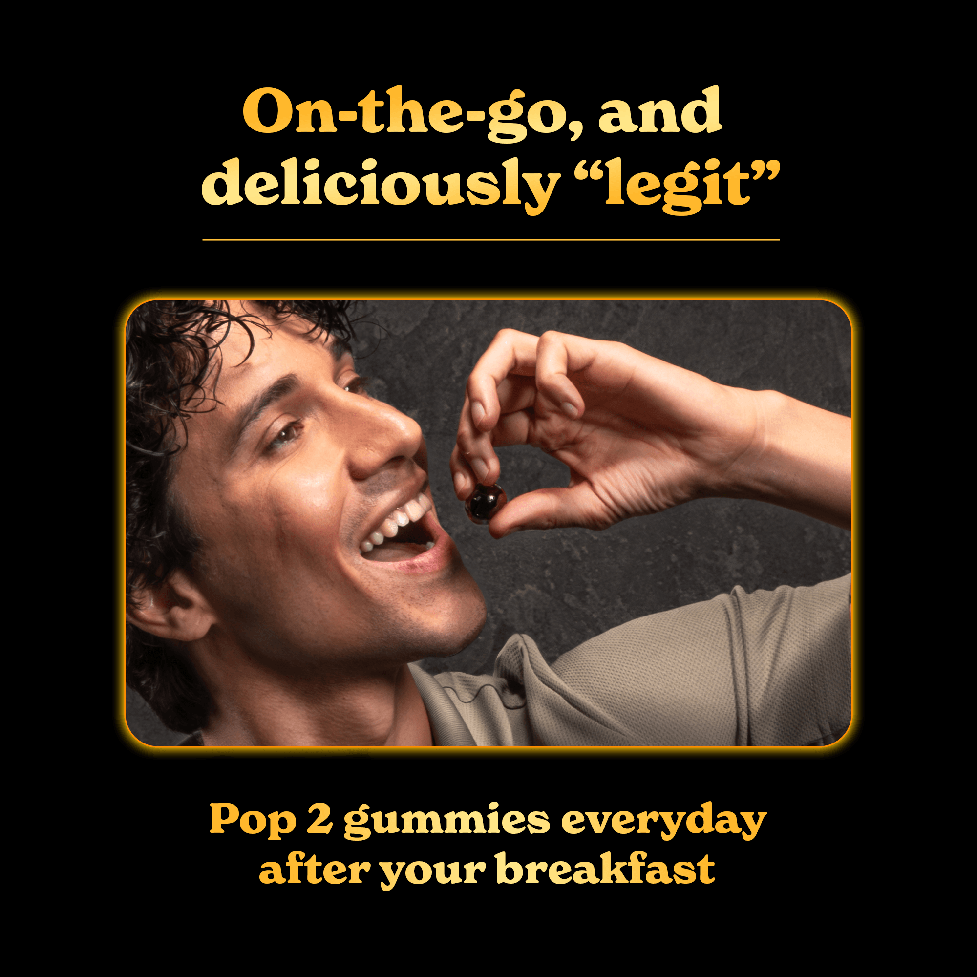 BetterAlt GOLD+ Shilajit Resin Gummies w/Ashwagandha (Tamarind)