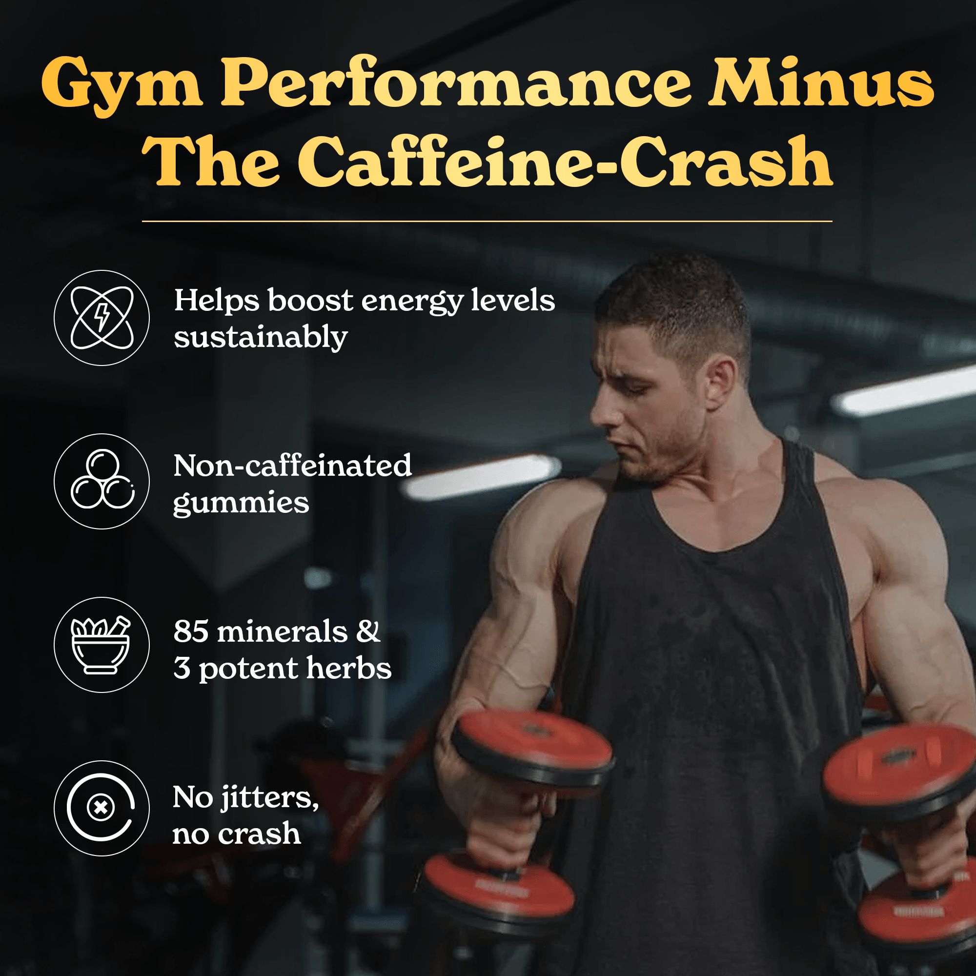 BetterAlt GOLD+ Shilajit Resin Gummies w/Ashwagandha (Tamarind)