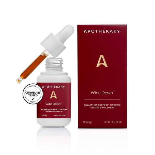 Apothékary Wine Down™ Evening Calm Liquid Herbal Drops