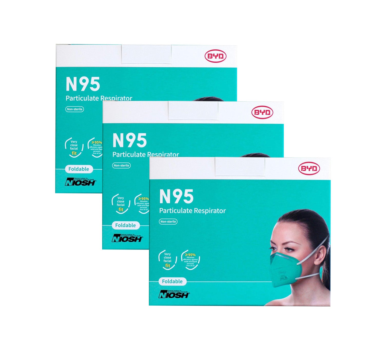 BYD N95 Particulate Respirator