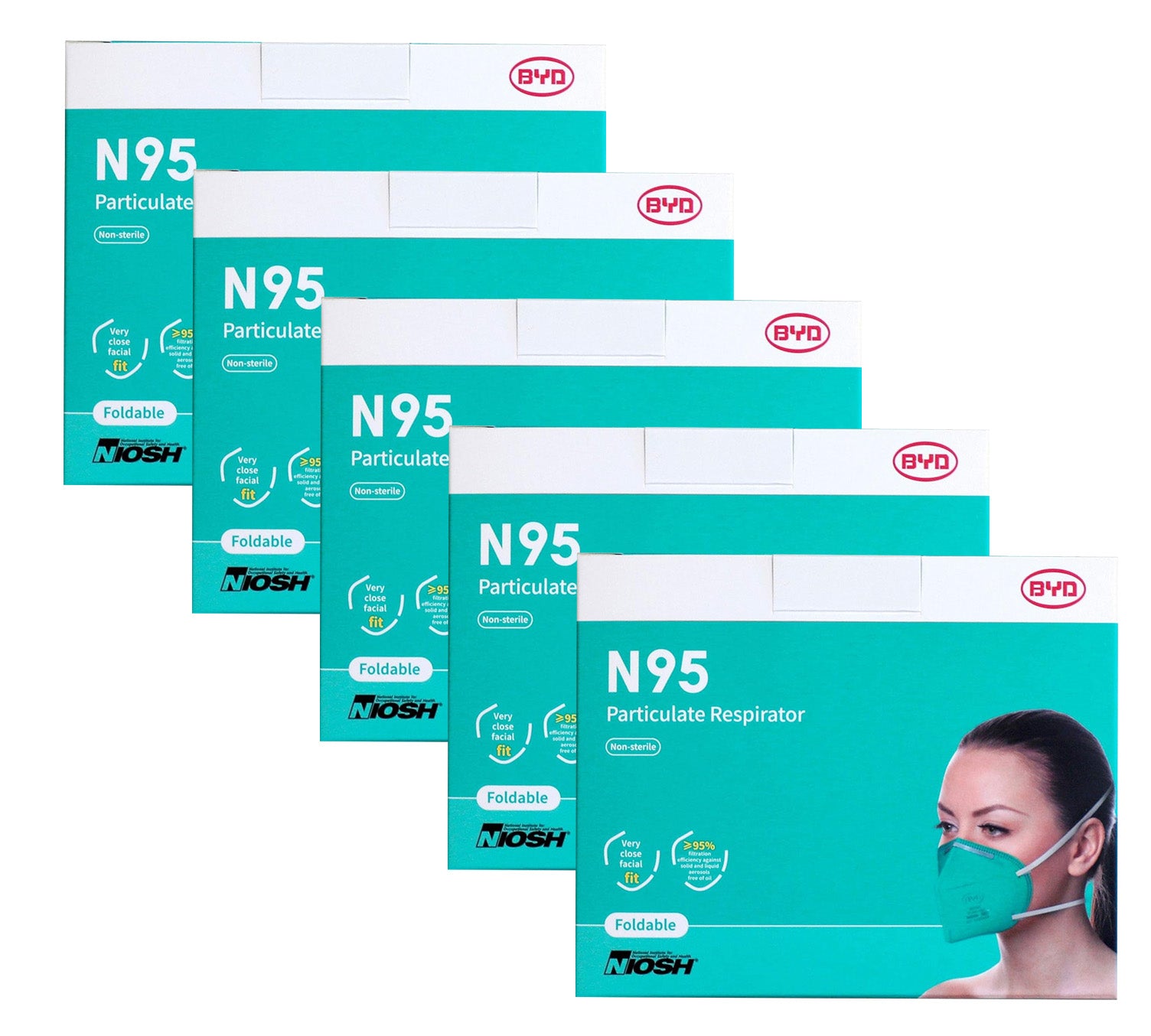 BYD N95 Particulate Respirator