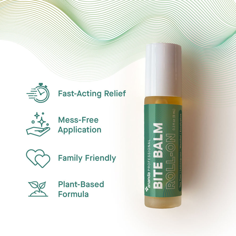 Natural bite relief roll-on with fast-acting plant-based formula