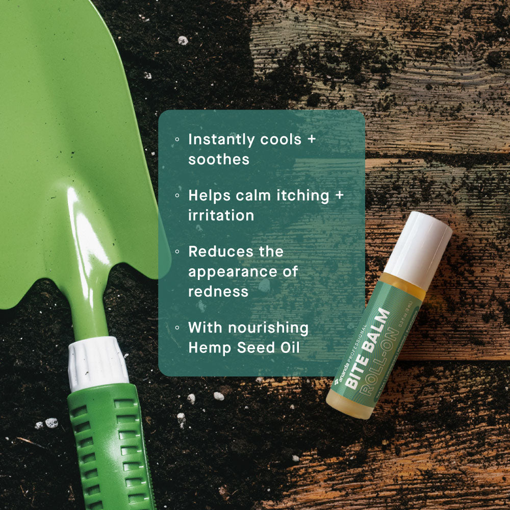 Bite Balm Roll-On cooling formula helps relieve itching redness and swelling