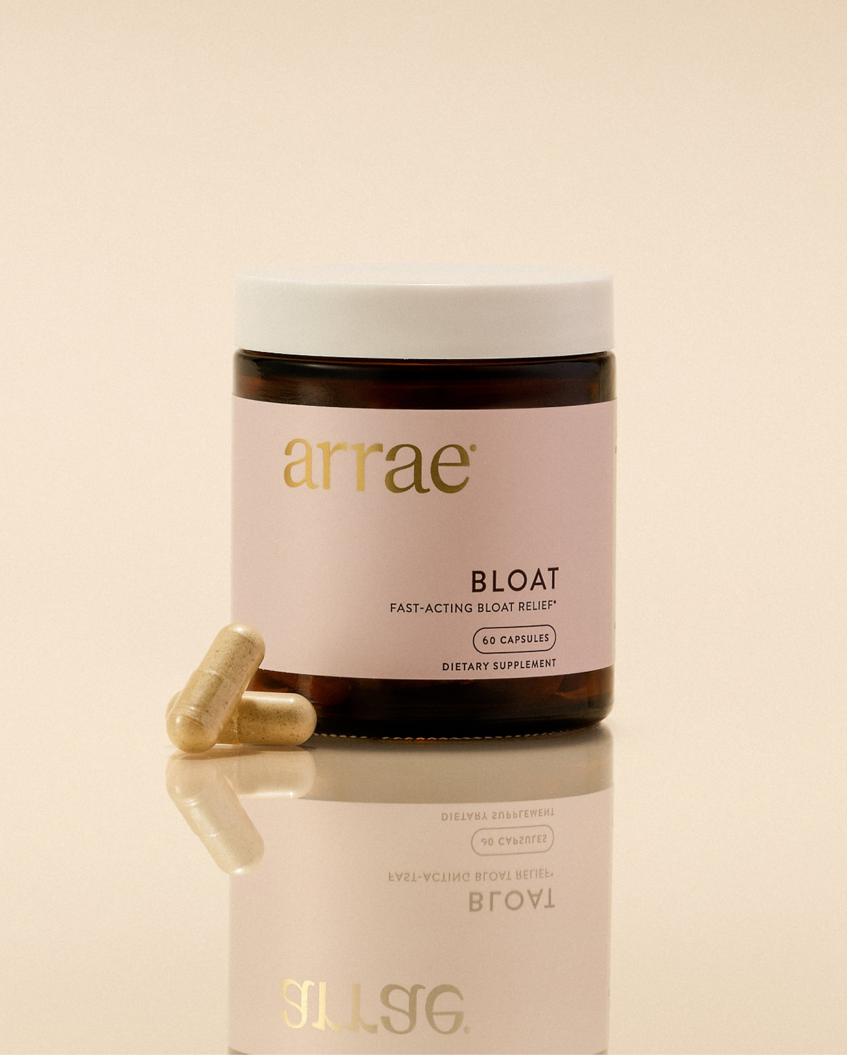 Arrae Bloat Digestive Support, 60 Capsules — product view