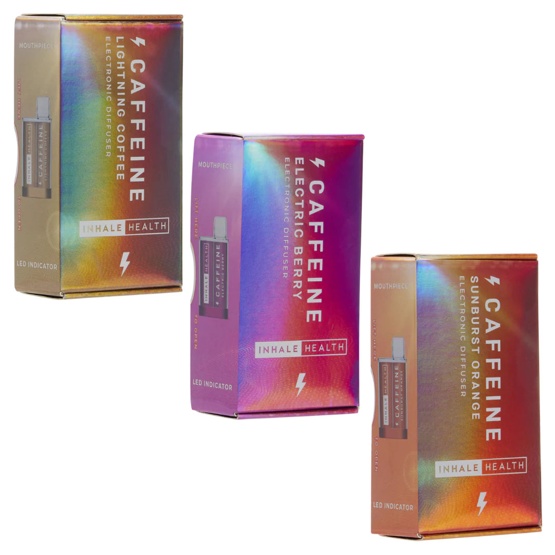 Inhale Health Caffeine Sampler (3-Pack)