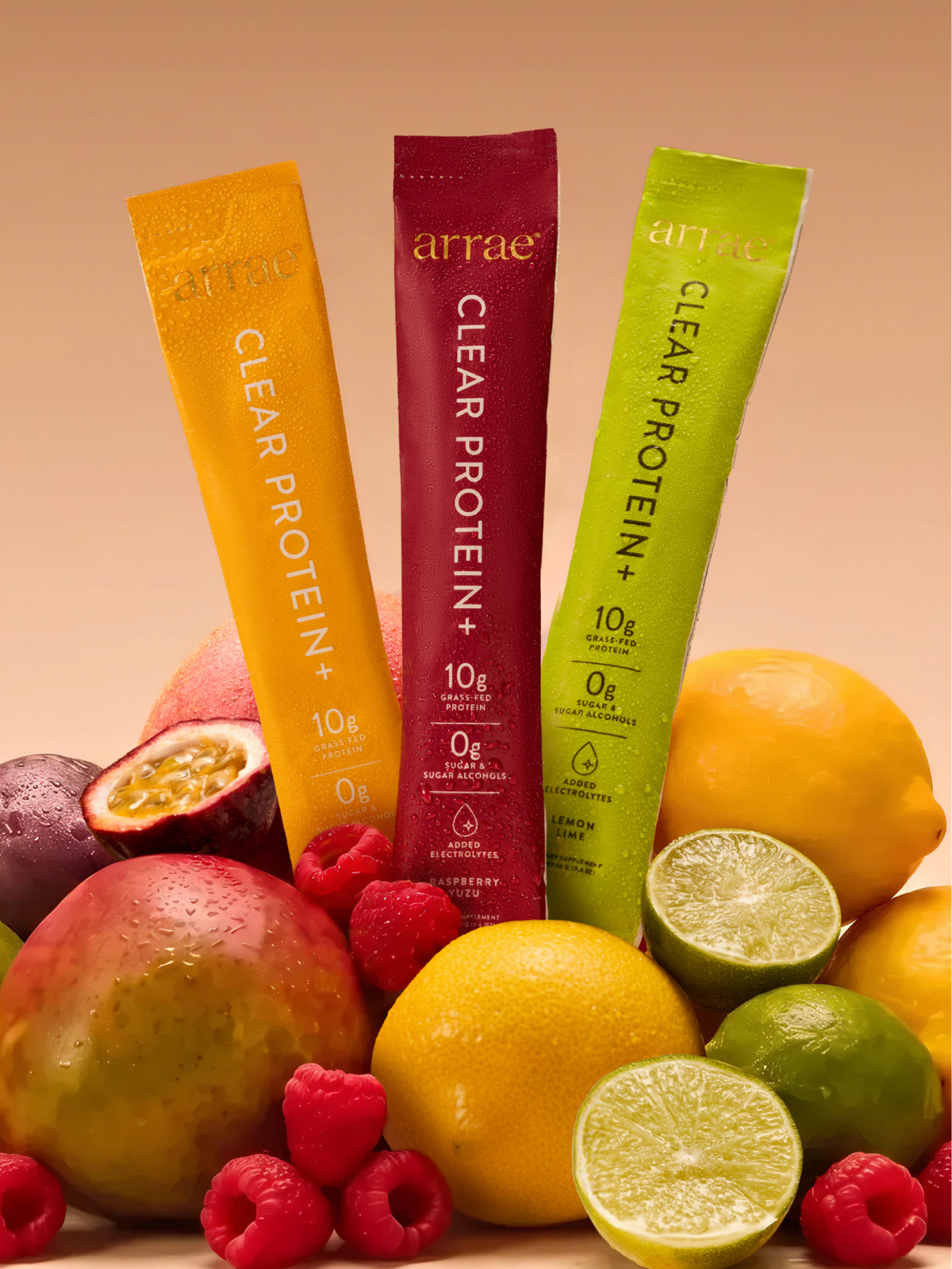 Arrae Clear Protein+ Variety Pack, 30 Stick Packs — Arrae website product image