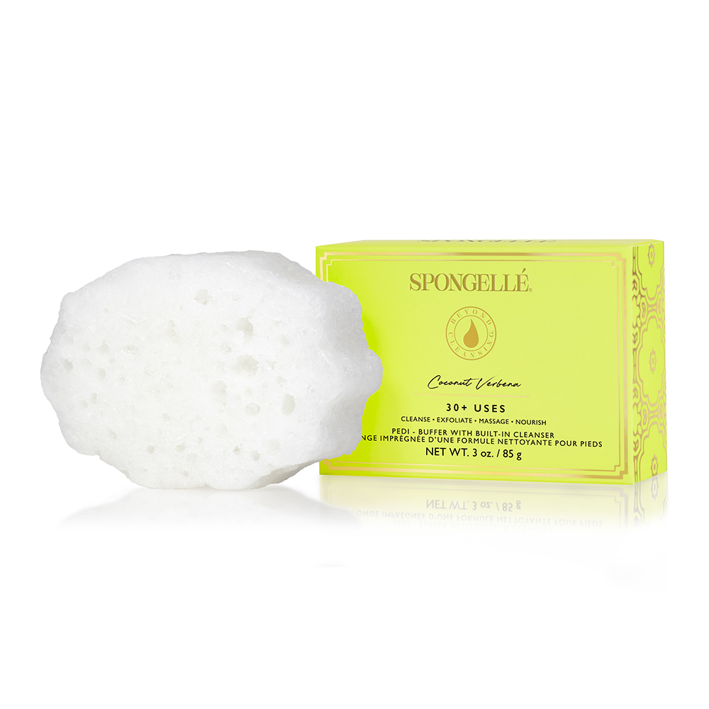 Spongellé® Pedi Buffer - Coconut Verbena (30+ Washes)