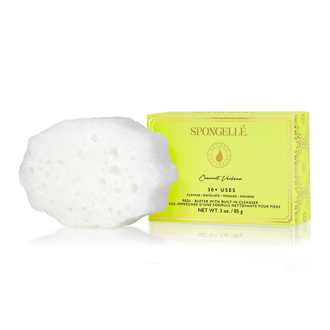 Spongellé® Pedi Buffer - Coconut Verbena (30+ Washes)