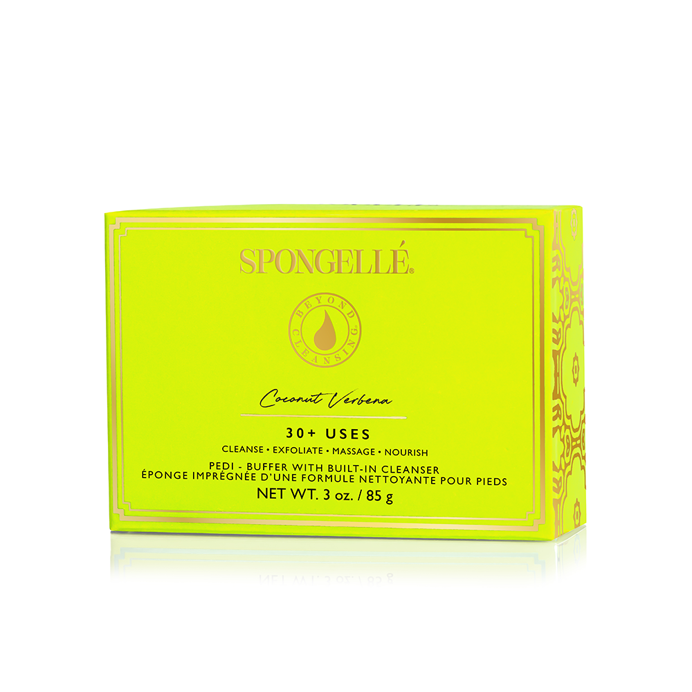 Spongellé® Pedi Buffer - Coconut Verbena (30+ Washes)