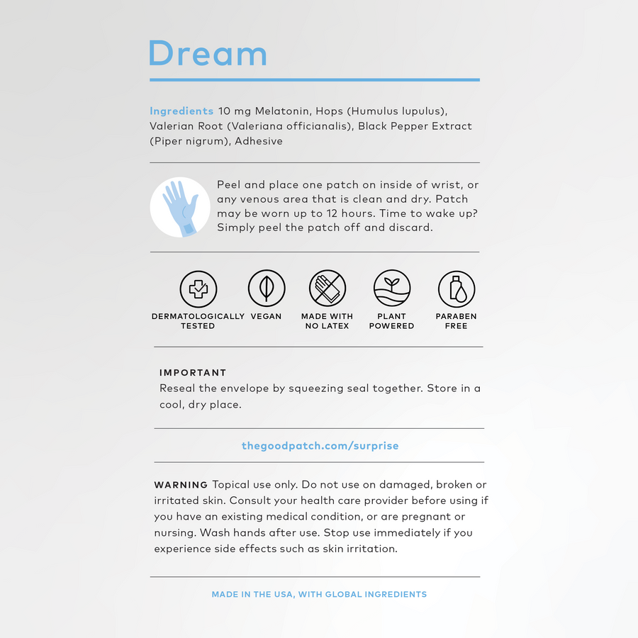 The Good Patch Dream Patch