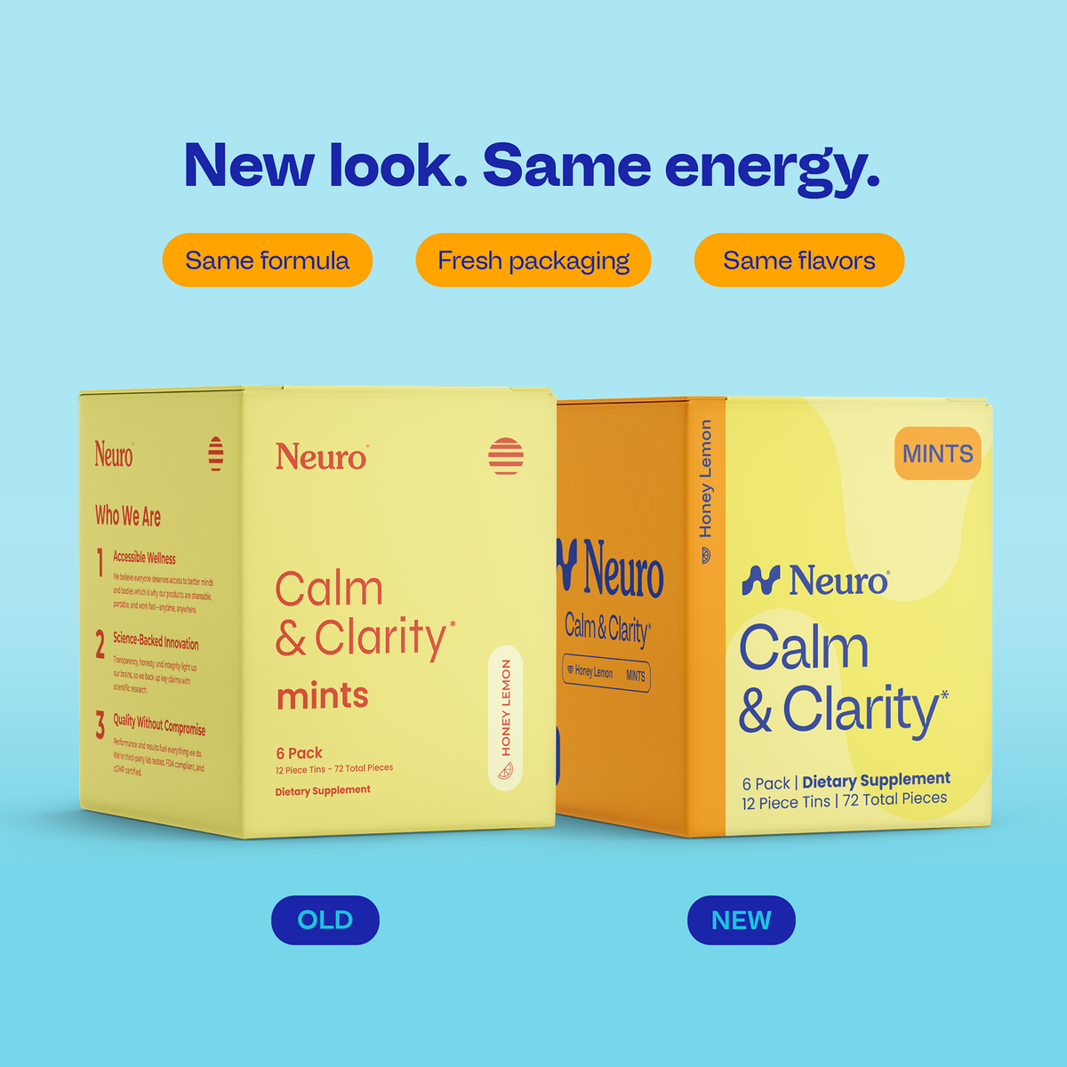 Neuro Calm & Clarity Mints (Honey Lemon)
