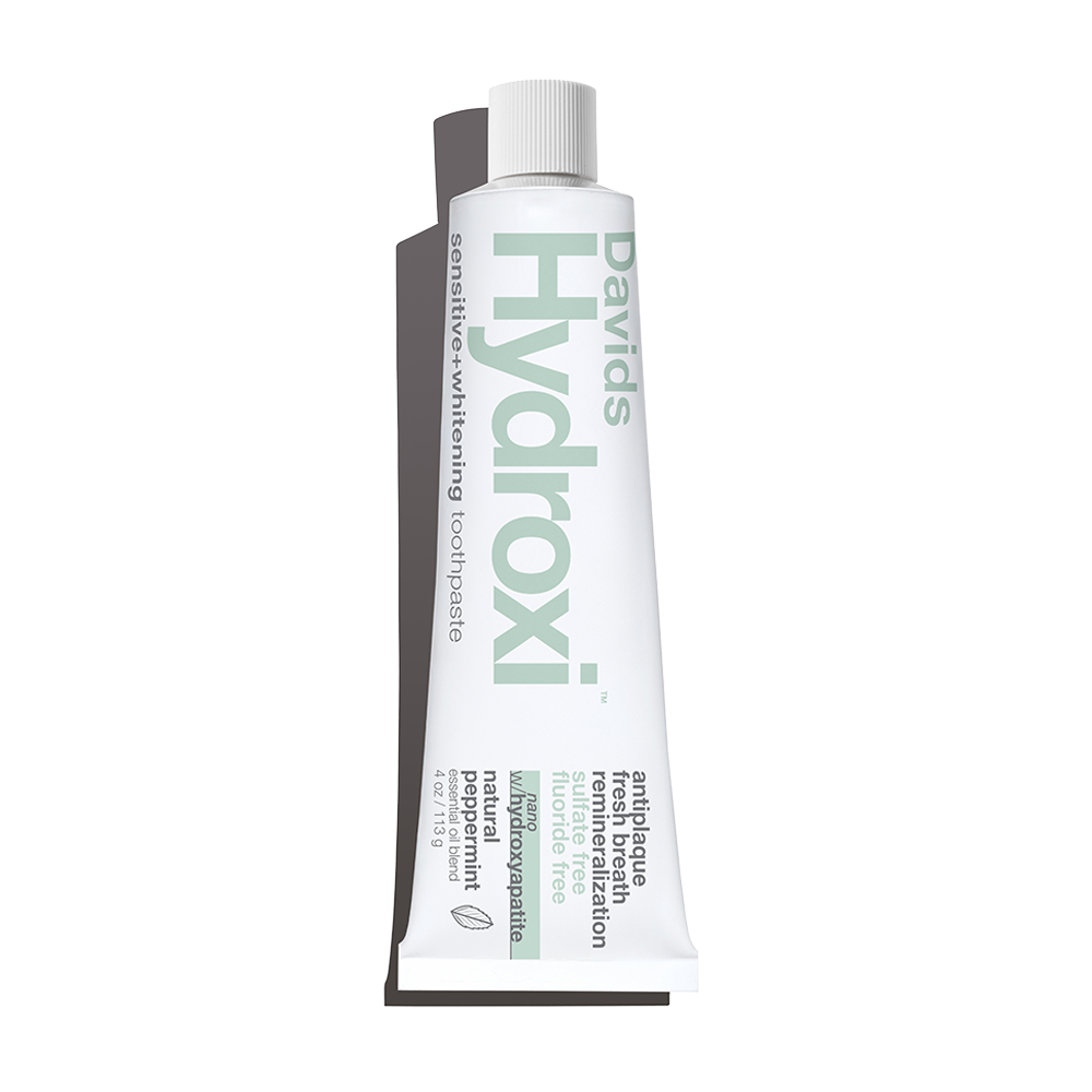 Davids Hydroxi™ Sensitive+Whitening  Nano Hydroxyapatite Premium Toothpaste (Peppermint)