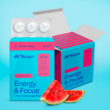 Neuro Energy & Focus Gum (Watermelon) Limited Edition
