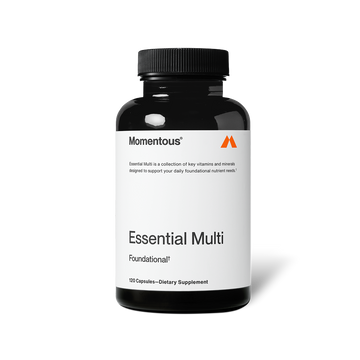 Momentous Multivitamin with Vitamins, Minerals & Phytonutrients | 120 Capsules — front product image