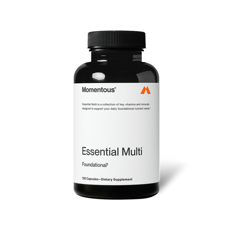 Momentous Multivitamin with Vitamins, Minerals & Phytonutrients | 120 Capsules — front product image