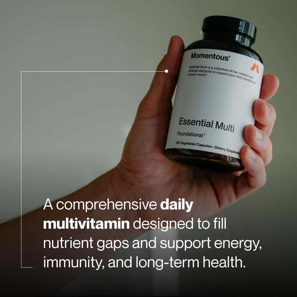 Momentous Multivitamin with Vitamins, Minerals & Phytonutrients | 120 Capsules — EssentialMulti Ingredients   travel packs.jpg