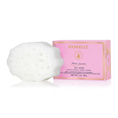 Spongellé® Pedi Buffer - French Lavender (30+ Washes)