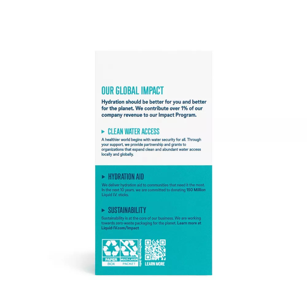 Liquid I.V. Hydration Multiplier Sugar-Free Electrolyte Drink Mix