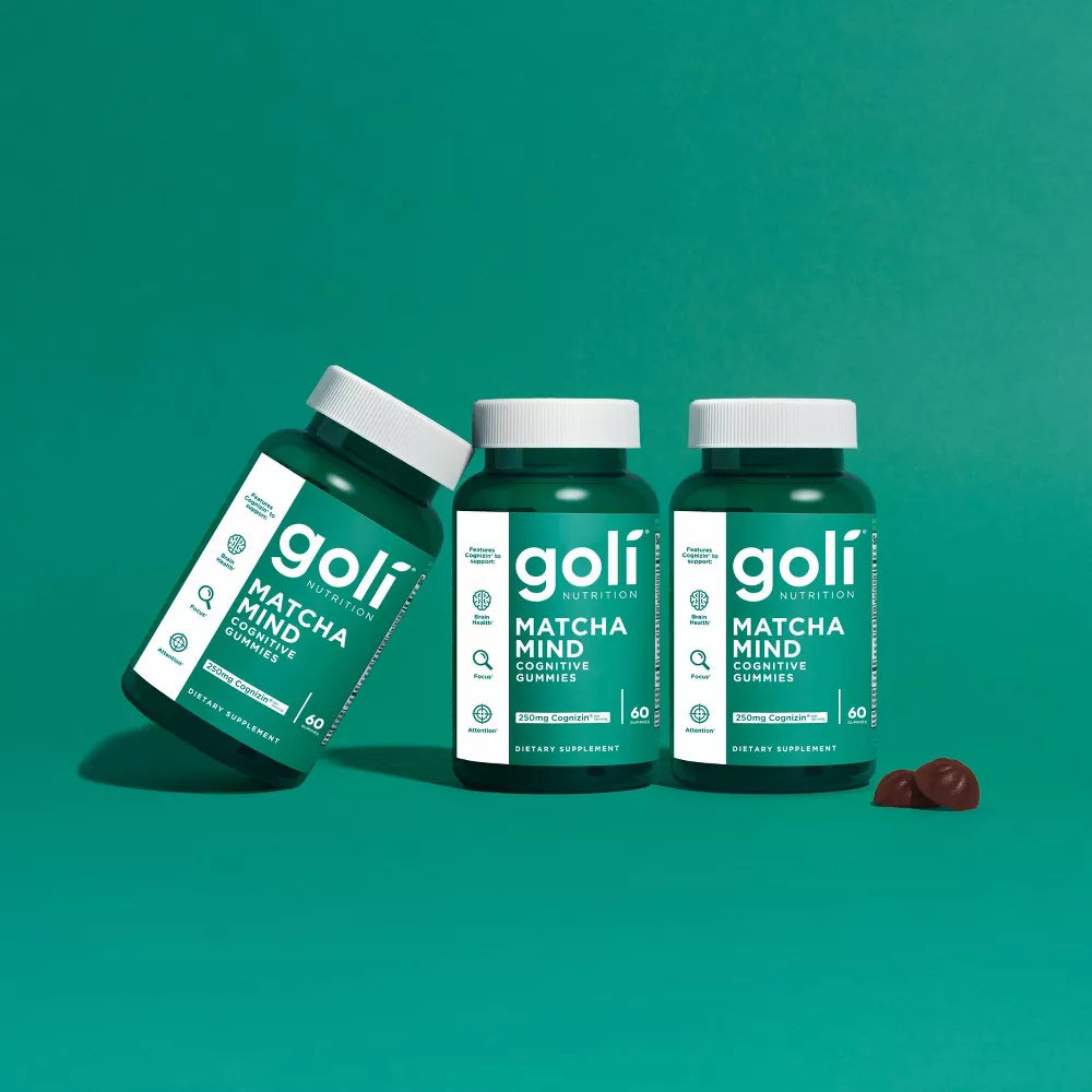 Goli® Nutrition Matcha Mind Cognitive Gummies