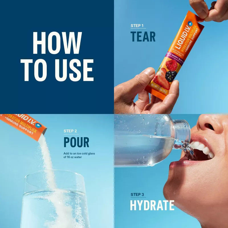 Liquid I.V. Hydration Multiplier+ Immune Support