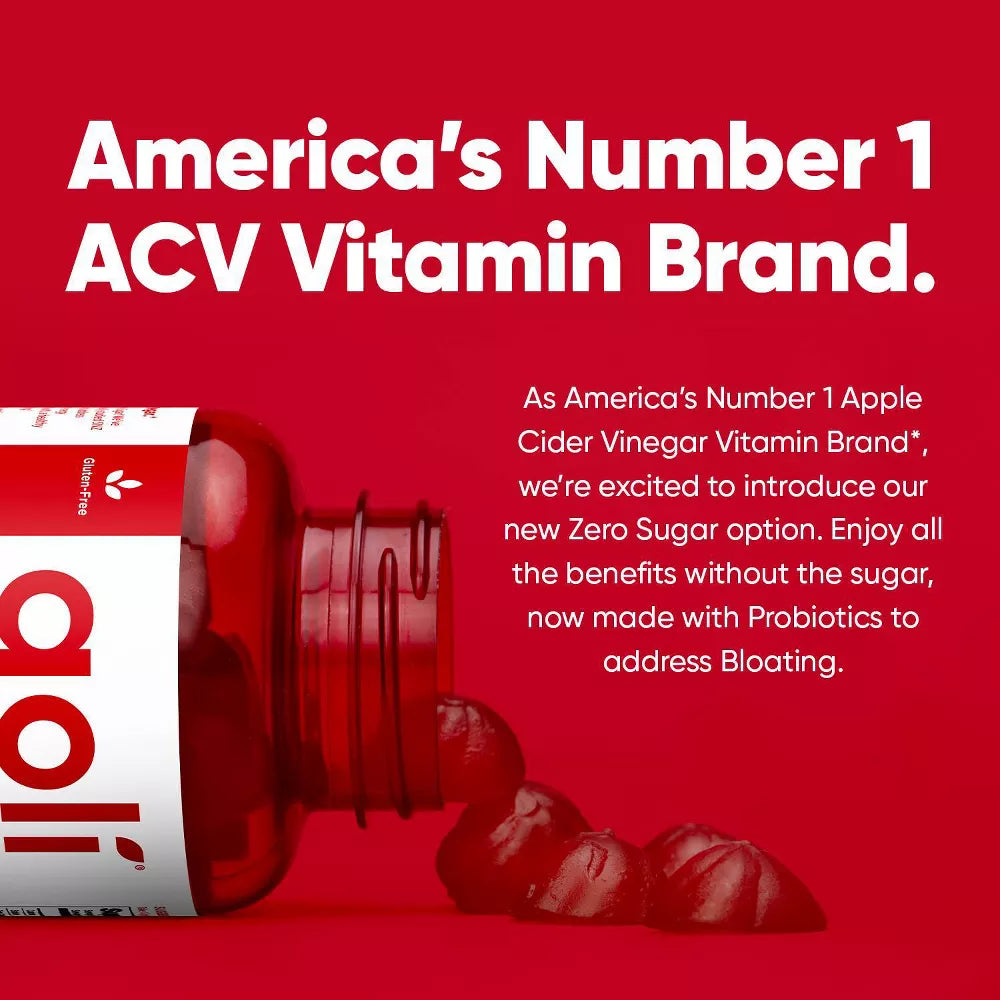 Goli® Nutrition Apple Cider Vinegar Zero Sugar Gummies, 60 Gummies