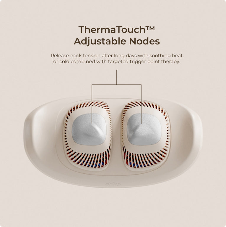 Chirp Contrast hot and cold neck relief — targeted pressure