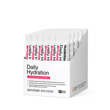 Momentous Daily Hydration Electrolyte Powder | Watermelon, 30 Packets — front product image