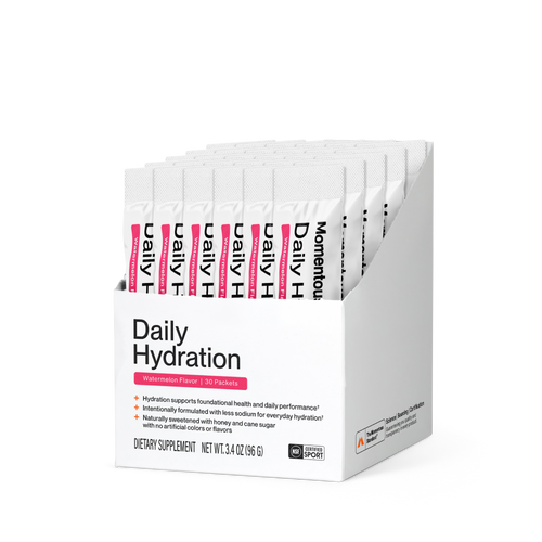Momentous Daily Hydration Electrolyte Powder | Watermelon, 30 Packets