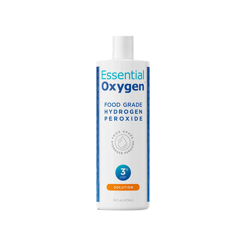 Essential Oxygen Food Grade Hydrogen Peroxide (16 oz)