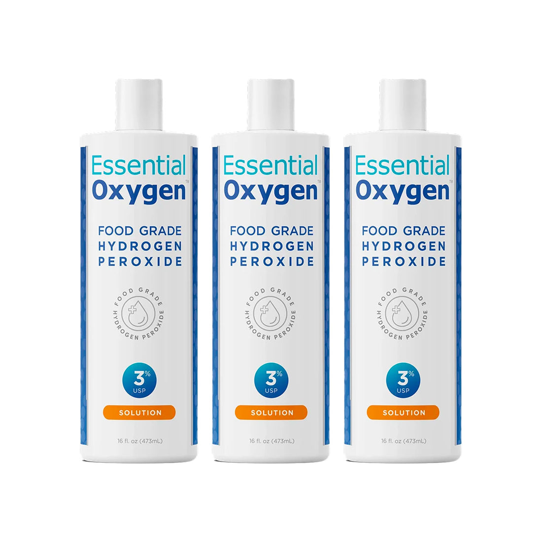 Essential Oxygen Food Grade Hydrogen Peroxide (16 oz)