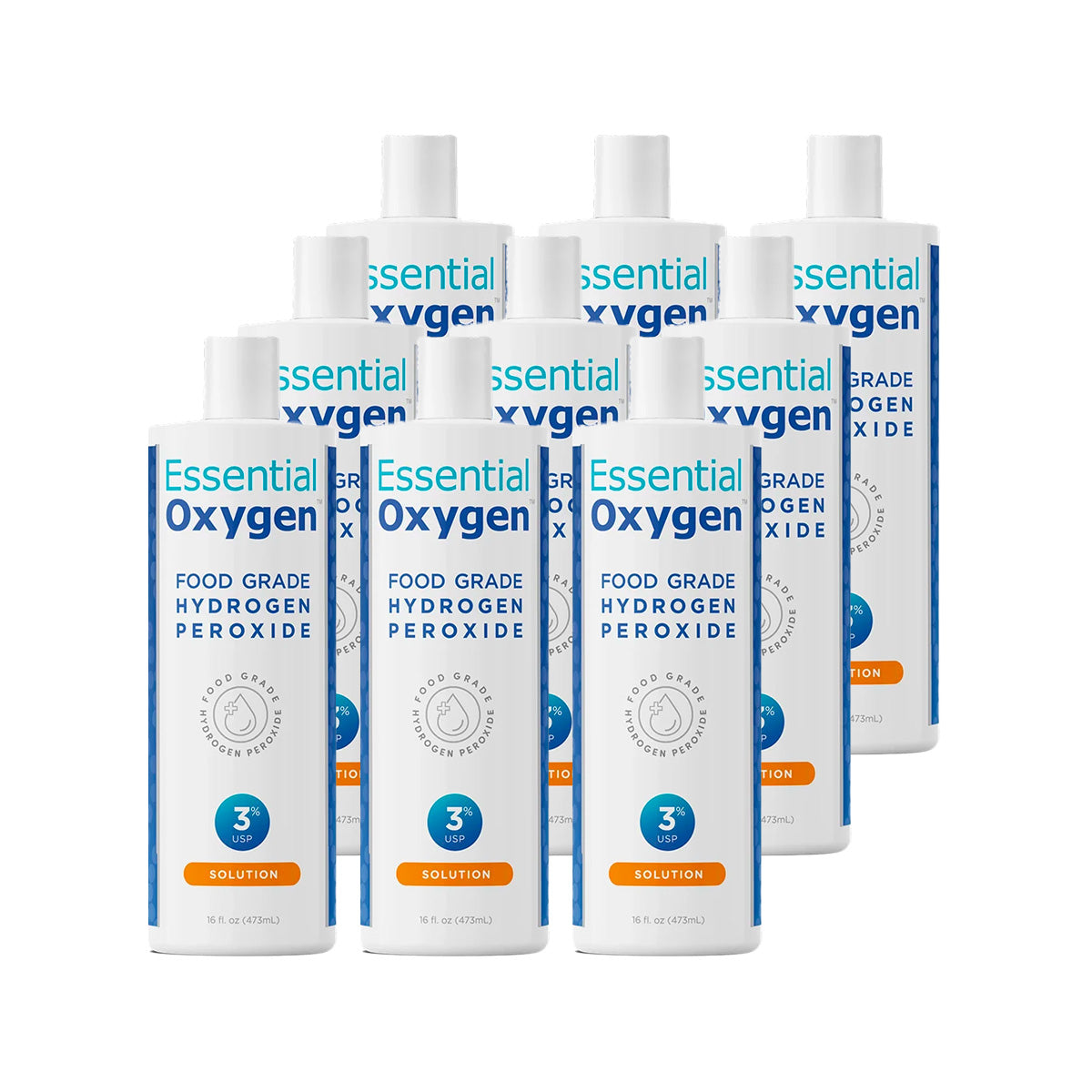 Essential Oxygen Food Grade Hydrogen Peroxide (16 oz)