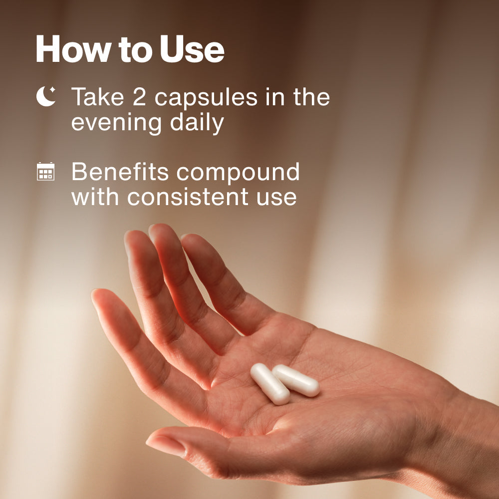 Momentous Magnesium Bisglycinate 200 mg, Sleep & Relaxation Support | 60 Capsules — How to Use V2.jpg