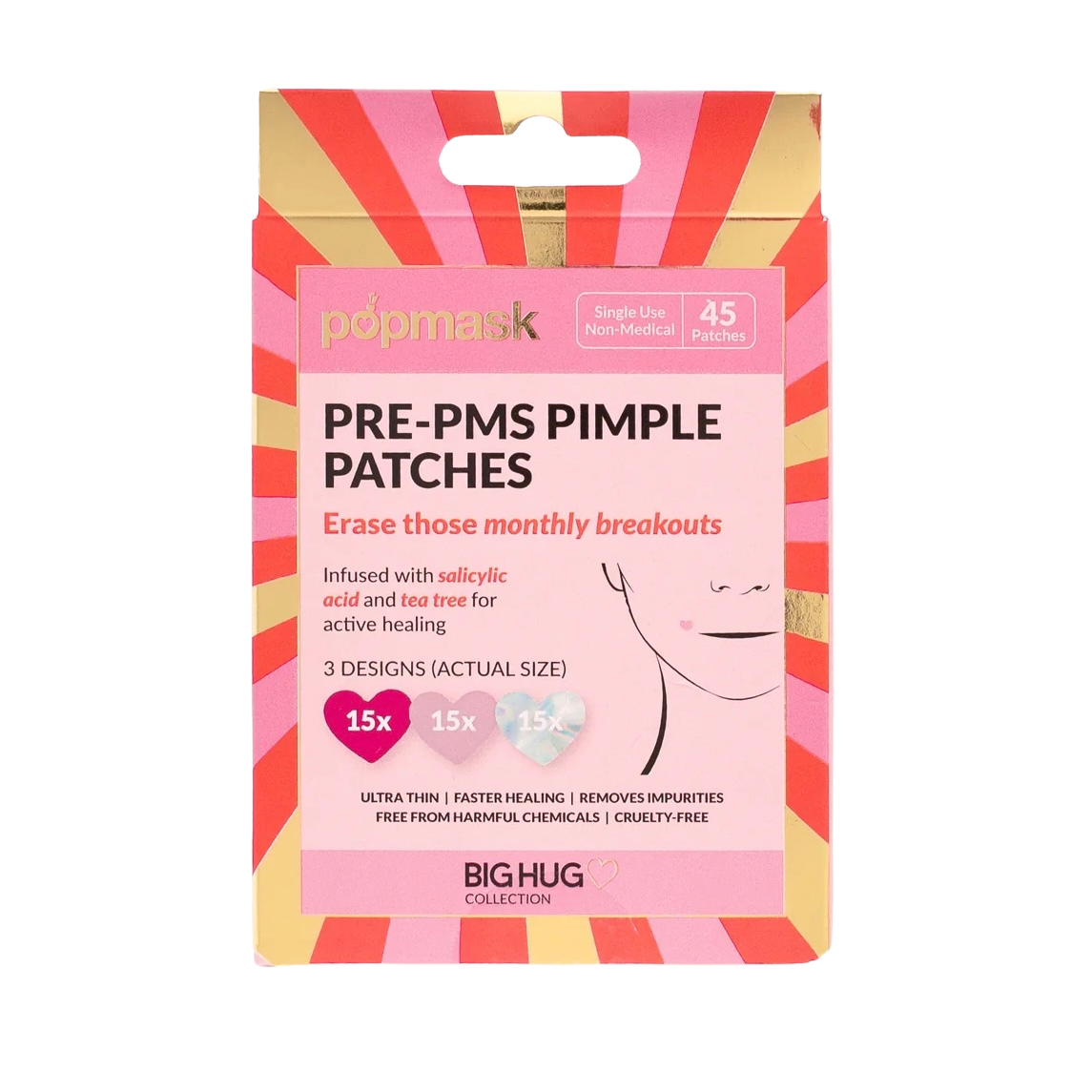 Popmask Big Hug Breakout Pimple Patches