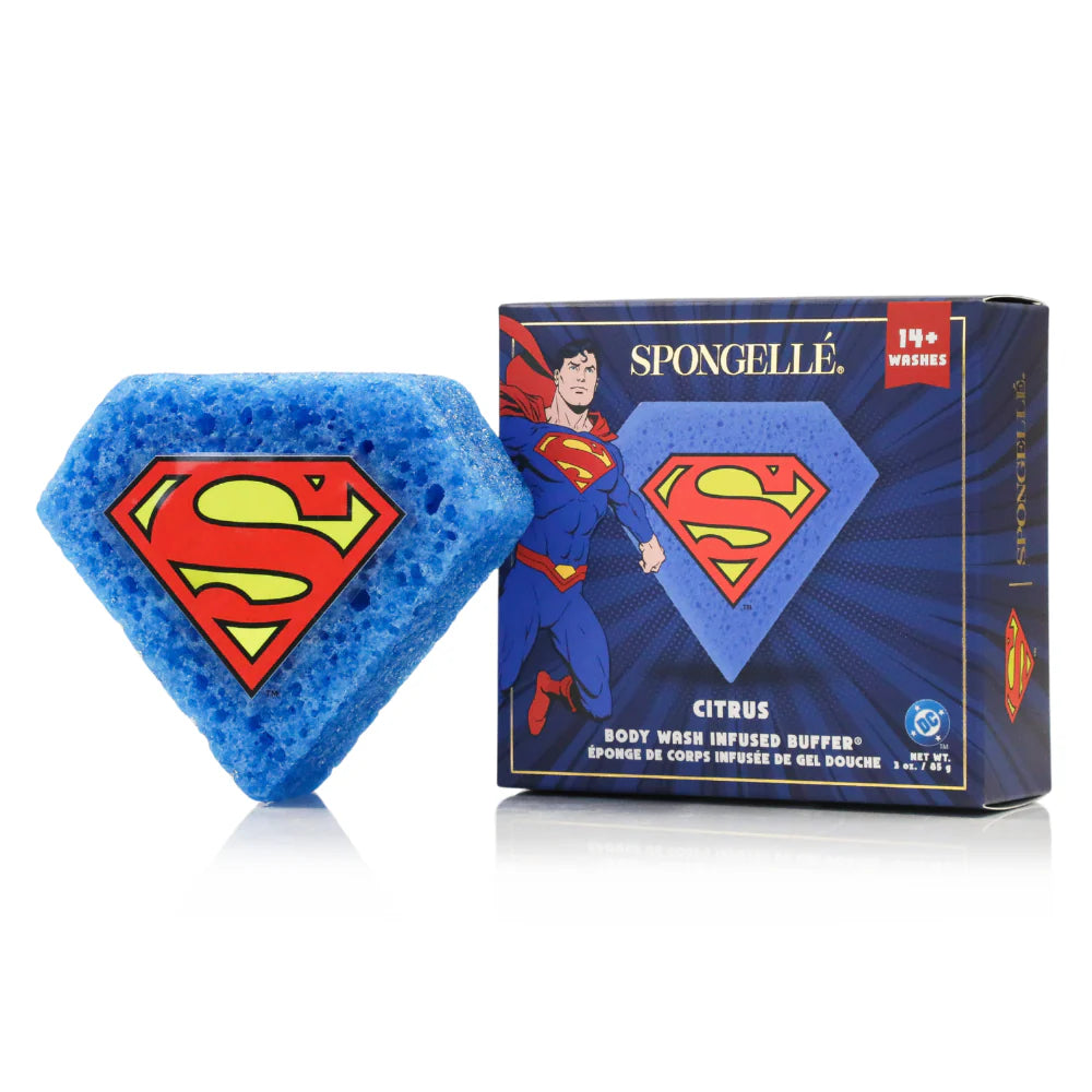 Spongellé® Superman™ Citrus Body Buffer | DC Super Hero