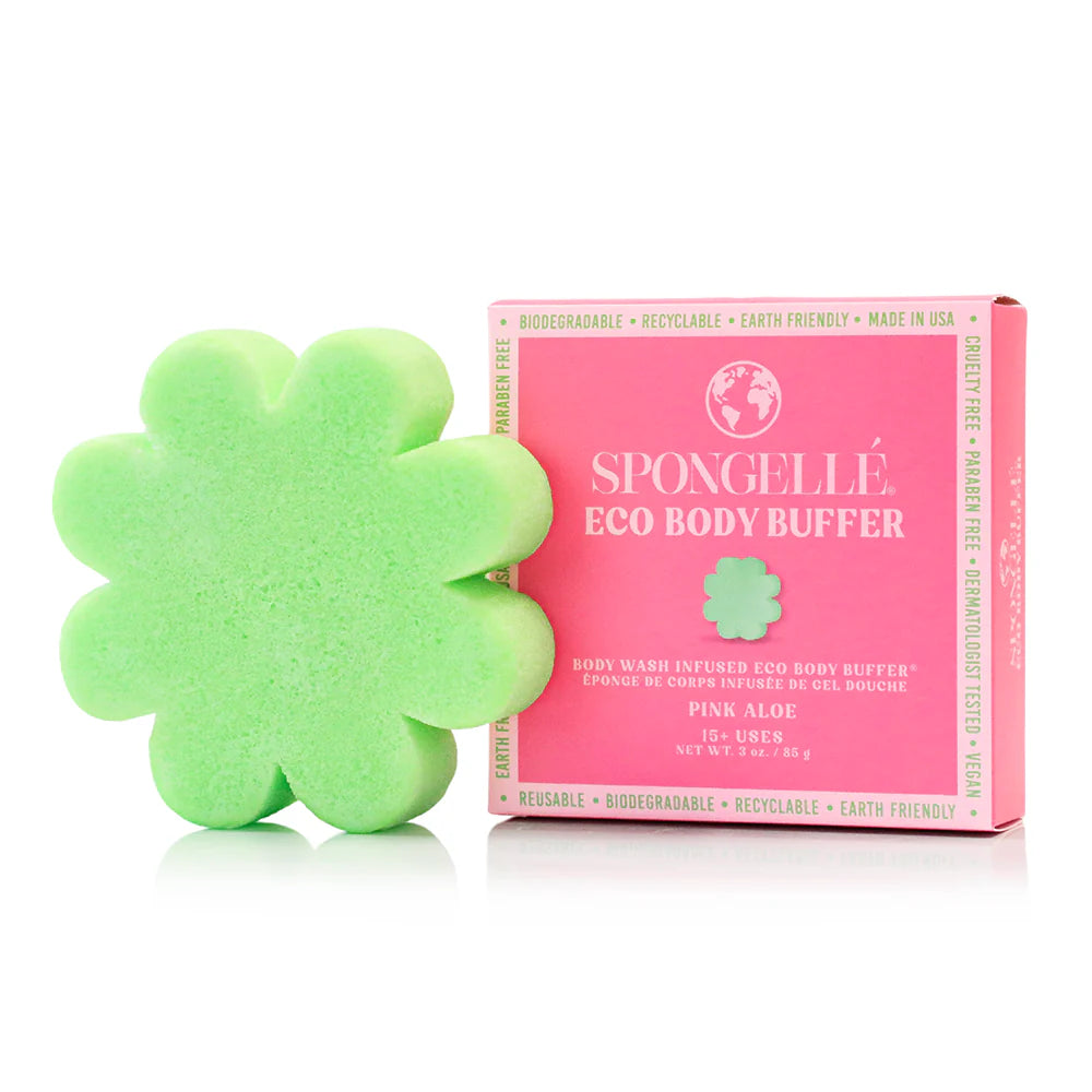 Spongellé® Eco Body Buffer - Pink Aloe (15+ Washes)