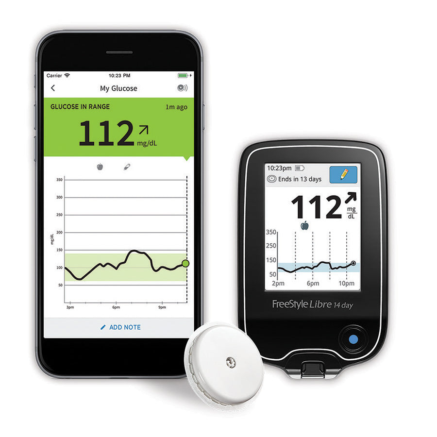 FreeStyle Libre 14 Day Sensor + Libre 14 Day Reader Bundle